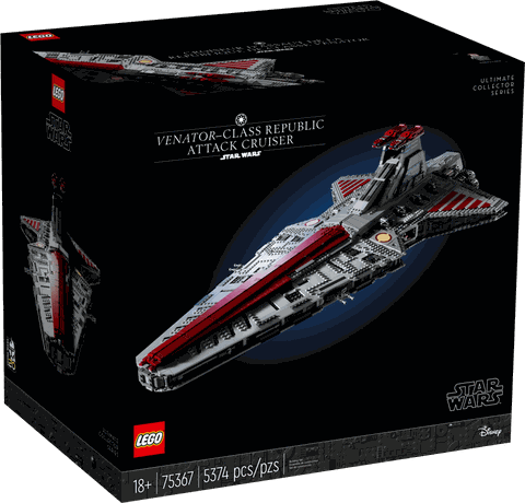 Bộ Mô Hình Tàu Chiến Venator-Class Republic Attack Cruiser LEGO Star Wars #75367