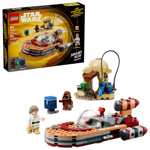Bộ Mô Hình LEGO SMART PLAY Star Wars: Luke's Landspeeder #75420