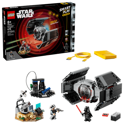 Bộ Mô Hình LEGO SMART PLAY Star Wars: Darth Vader's TIE Fighter #75421