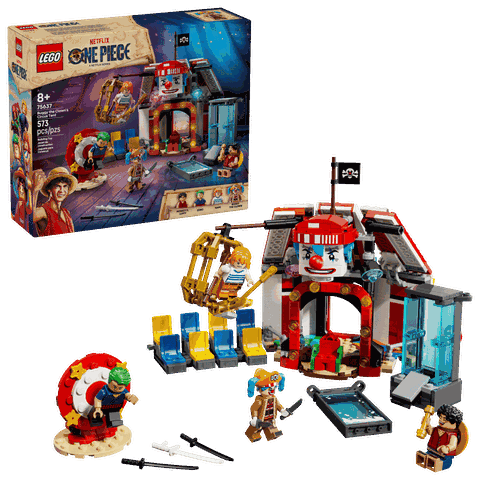 Bộ Mô Hình Lắp Ráp LEGO One Piece Rạp Xiếc Của Buggy #75637