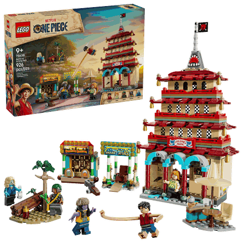 Bộ Mô Hình Lắp Ráp LEGO One Piece Trận Chiến Tại Arlong Park 75638