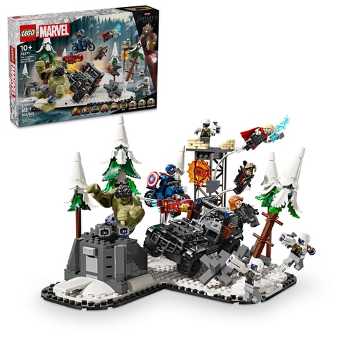Bộ Mô Hình Biệt Đội Avengers: Đế Chế Ultron LEGO Marvel #76291