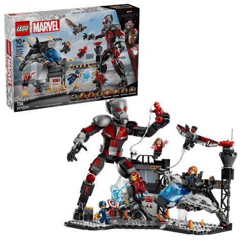 Bộ Mô Hình LEGO Marvel Cuộc Chiến Sân Bay Captain America: Civil War #76314