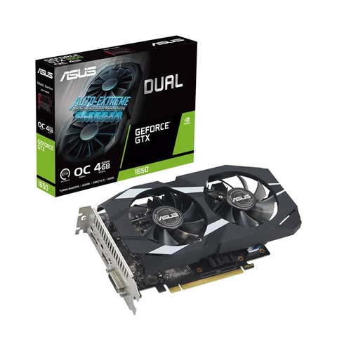 Card màn hình ASUS Dual GeForce GTX 1650 4GB GDDR6 EVO (DUAL-GTX1650-4GD6-P-EVO)