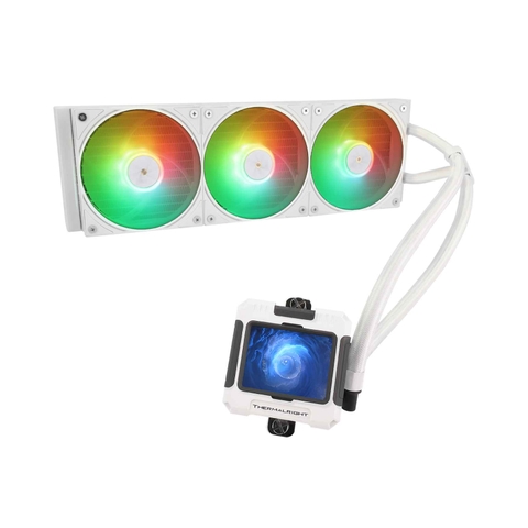 Tản Nhiệt Nước AIO Thermalright Frozen Warframe 360 ARGB Display Trắng