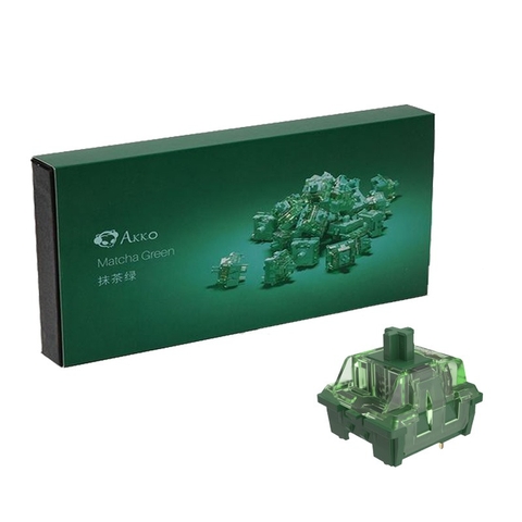 AKKO CS switch – Matcha Green (Lubed / 45 switch)