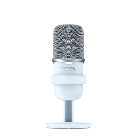 Mic thu âm HyperX SoloCast - USB Microphone (Trắng)