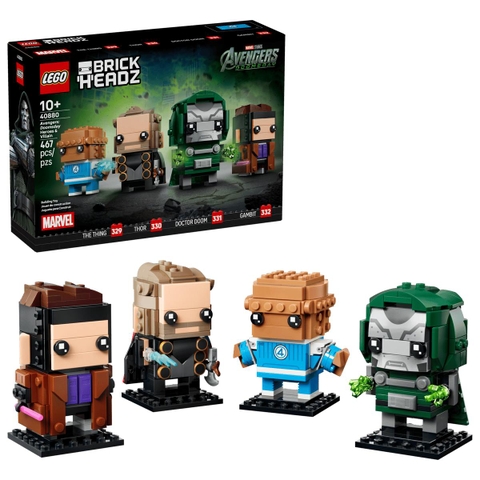 Bộ Mô Hình Lắp Ráp LEGO Avengers Doomsday 4 Nhân Vật #40880