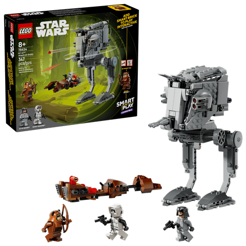 Bộ Mô Hình LEGO SMART PLAY AT-ST Attack on Endor #75424