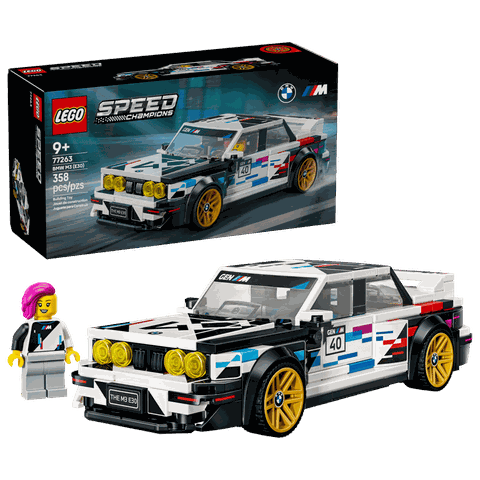 Bộ Mô hình LEGO Siêu Xe BMW M3 E30 LEGO Speed Champions #77263