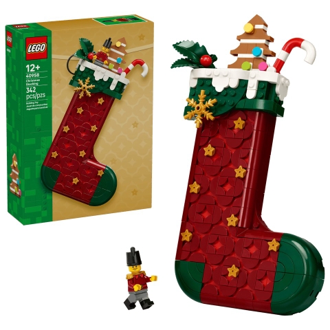 Bộ Mô Hình Lắp Ráp LEGO Vớ Giáng Sinh Trang Trí #40958