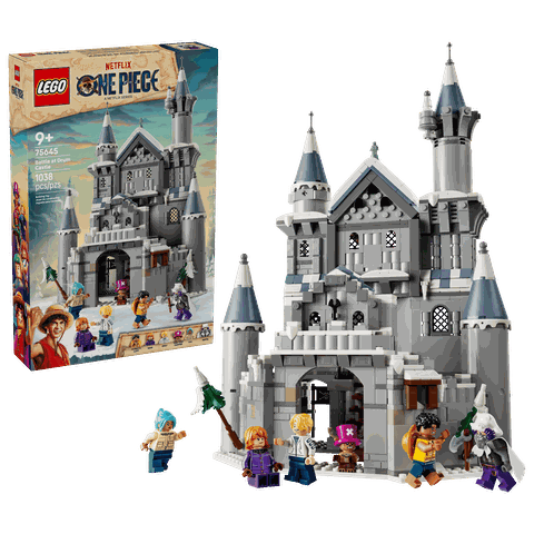 Bộ Mô Hình Lắp Ráp LEGO One Piece Trận Chiến Lâu Đài Drum #75645