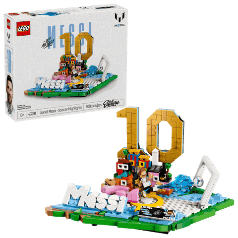 Bộ Mô Hình LEGO Lionel Messi Soccer Highlights - Siêu sao bóng đá Argentina #43011