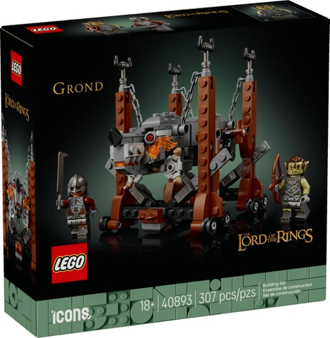 Bộ Mô hình LEGO The Lord of the Rings: Cỗ Xe Phá Thành Grond #40893