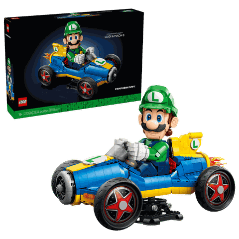 Bộ Mô hình  Mario Kart™ - Luigi Lái Xe Mach 8 LEGO SUPER MARIO #72050