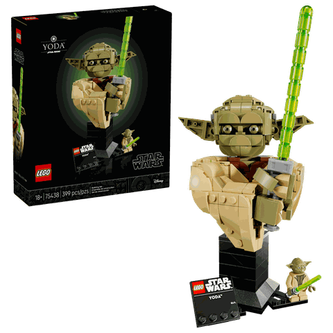 Mô Hình Tượng bán thân Yoda Star Wars #75438
