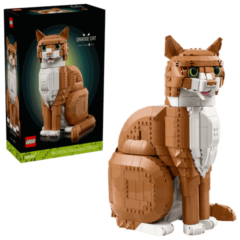 Bộ mô Hình Mèo Cam LEGO IDEAS #21376