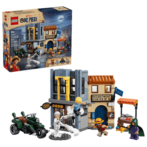 Bộ Mô Hình Cuộc Đối Đầu Với Đại Tá Smoker LEGO One Piece #75642