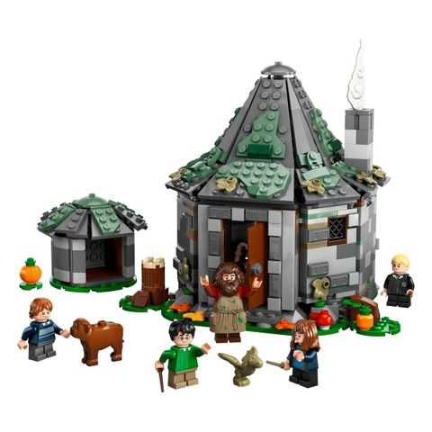 Bộ Mô Hình Lắp Ráp LEGO Harry Potter Túp Lều Hagrid Mở Rộng #76428