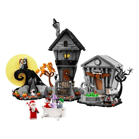 Bộ Mô Hình Lắp Ráp LEGO The Nightmare Before Christmas #21351