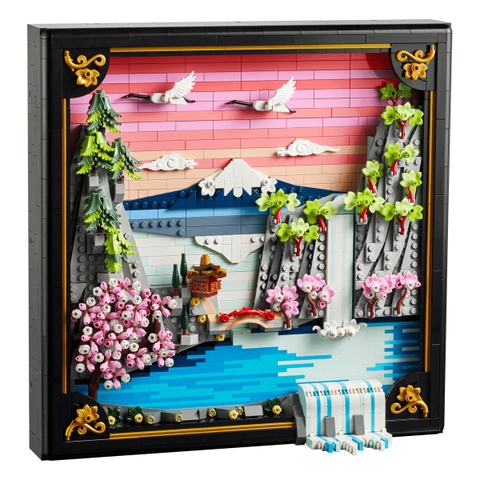 Bộ Mô Hình LEGO ART Khung Cảnh Hoa Anh Đào Nhật Bản #31218