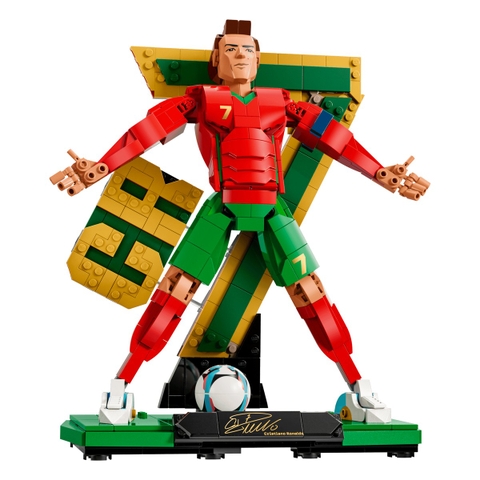 Bộ Mô Hình  LEGO Cristiano Ronaldo - Huyền thoại bóng đá Bồ Đào Nha #43016