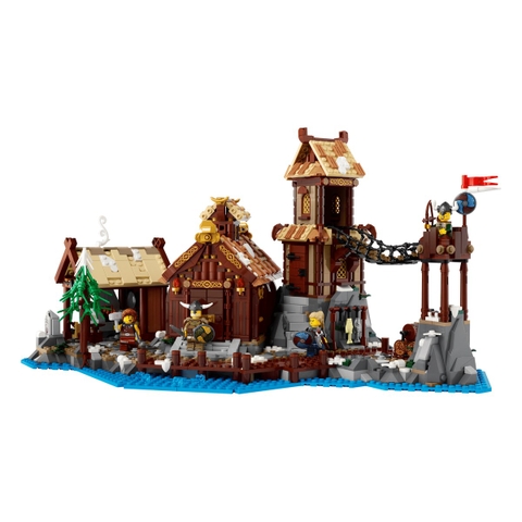 Bộ Mô Hình LEGO Ideas Ngôi Làng Viking #21343