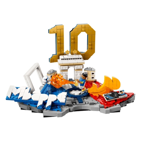 Bộ Mô Hình LEGO Kylian Mbappé - Siêu sao bóng đá Pháp #43013