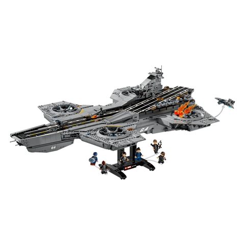 Bộ Mô Hình LEGO Marvel Biệt Đội Avengers Phi Thuyền S.H.I.E.L.D. Helicarrier #76354