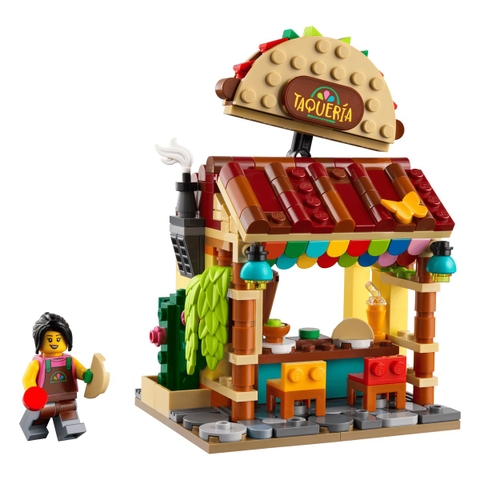 Bộ Mô Hình LEGO Nhà Hàng Mexico - Restaurants of the World Mexico #40907