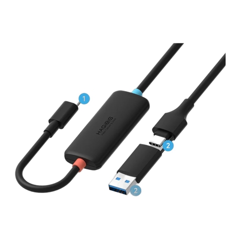 Capture Card Hagibis Cáp Một Dây Cho Switch 2 Và Switch 1, MS2130 1080P