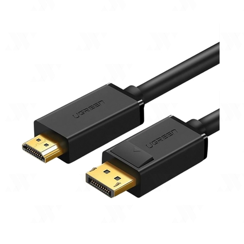 Cáp Displayport 1.2 to HDMI Ugreen 10239 (dài 1.5m, hỗ trợ độ phân giải 4K)