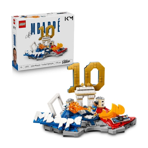 Bộ Mô Hình LEGO Kylian Mbappé - Siêu sao bóng đá Pháp #43013