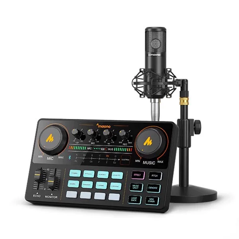Bộ Mixer & Soundcard MAONO AM200S1