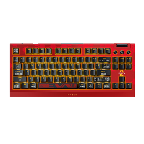 Bàn phím Gaming Razer BlackWidow V4 X - EVANGELION Edition (EVA-02)
