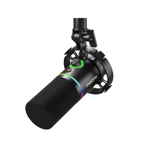 Mic thu âm MAONO PD200X USB/XLR Dynamic Microphone (Trắng | Đen)