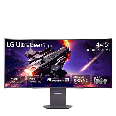 Màn hình cong Gaming LG 45GS95QE-B UltraGear 45inch OLED 2K 240Hz G-Sync