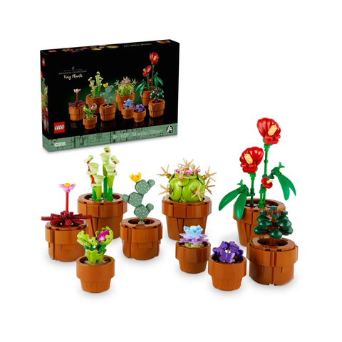 Bộ Mô Hình LEGO BOTANICALS Chính Hãng Bộ Sưu Tập Hoa Xương Rồng #10329