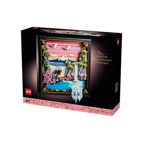 Bộ Mô Hình LEGO ART Khung Cảnh Hoa Anh Đào Nhật Bản #31218