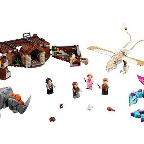 Bộ Mô Hình LEGO Harry Potter: Chiếc Rương Sinh Vật Huyền Bí của Newt #75952