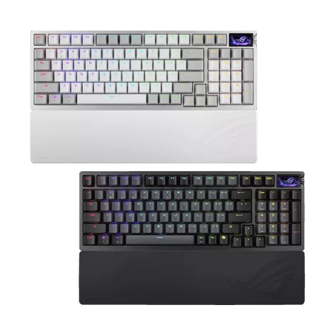Bàn phím gaming Asus Rog Azoth 96 HE Lite (Đen/ Trắng)