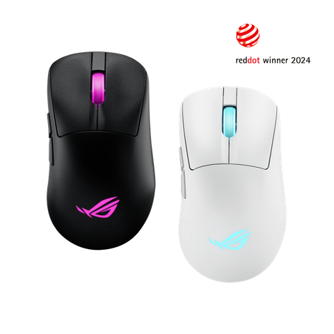 Chuột Gaming không dây Asus ROG Keris II Origin (Đen | Trắng)