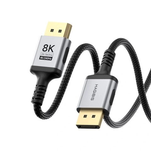 Cáp DisplayPort Hagibis Vỏ Hợp Kim