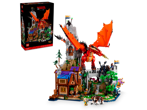 Bộ Mô Hình LEGO Ideas Dungeons & Dragons Red Dragon's Tale #21348