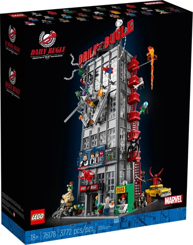 Bộ Mô Hình LEGO  Marvel Spiderman Daily Bugle #76178