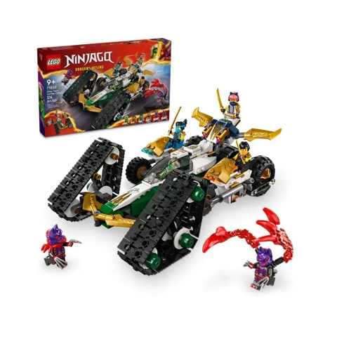 Bộ Mô Hình Siêu Xe Kết Hợp 4 Trong 1 LEGO NINJAGO #71820