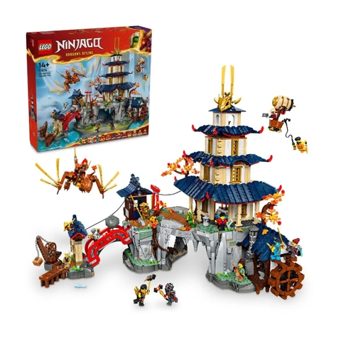 Bộ Mô Hình Đấu Trường Thành Ninja LEGO NINJAGO #71814