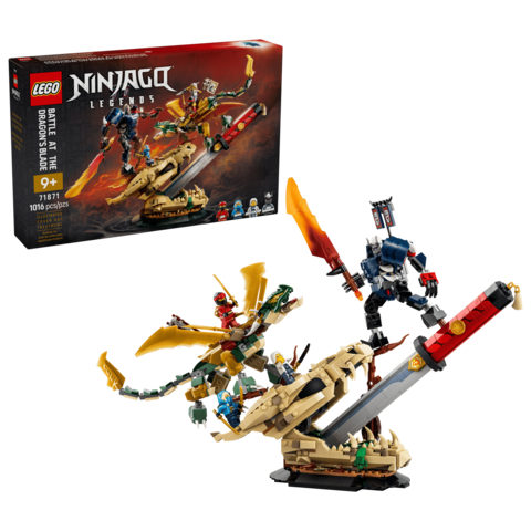 Bộ Mô Hình LEGO Ninjago Trận Chiến Tại Thanh Gươm Rồng (Battle at the Dragon's Blade) #71871