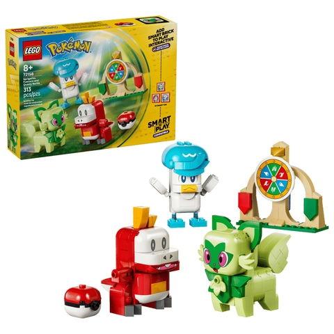 Bộ Mô Hình Lắp Ráp LEGO Pokémon SMART Play 313 Chi Tiết #72158