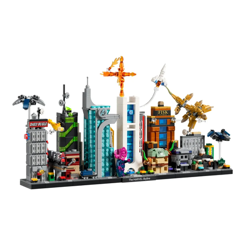 Bộ Mô Hình Lắp Ráp LEGO Marvel The Marvel Skyline #67006